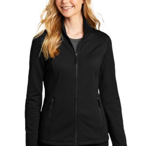 Port Authority  ®  Ladies Grid Fleece Jacket. L239