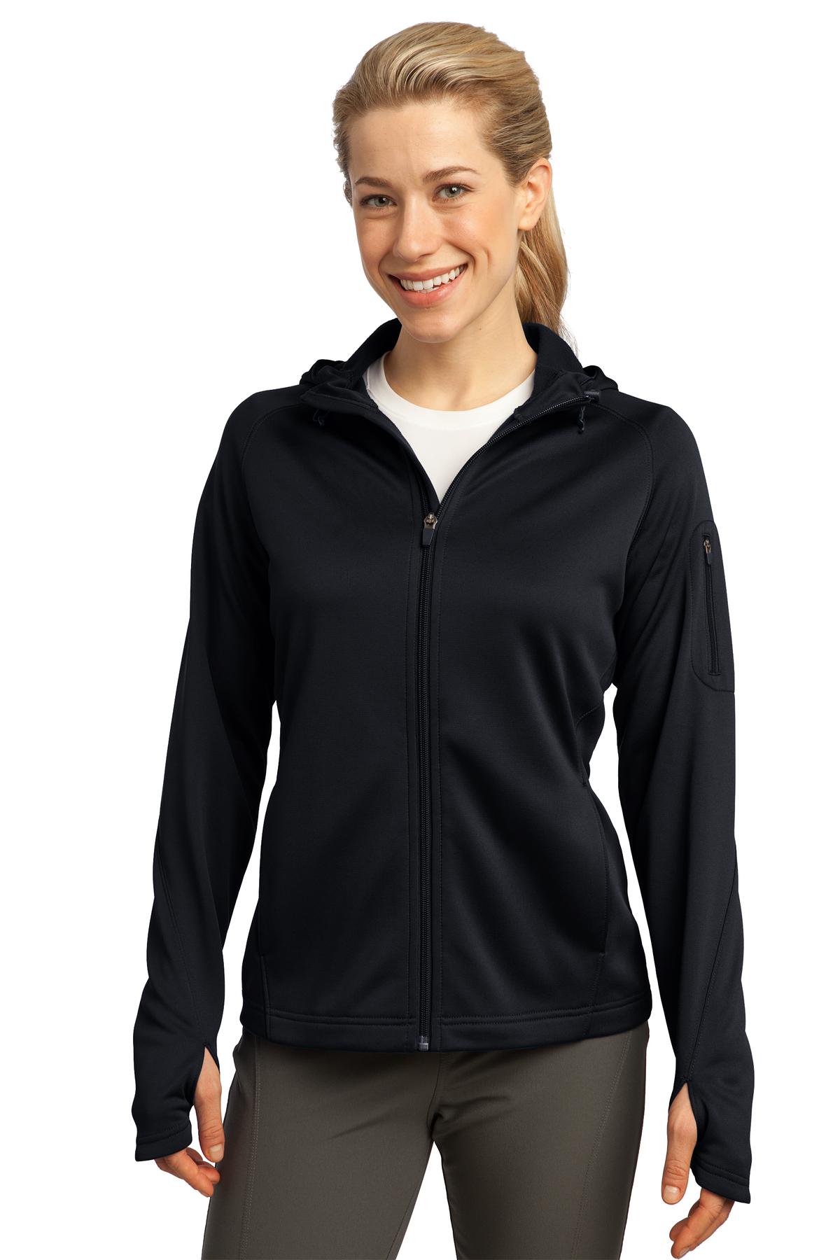 Sport-Tek ®  Ladies Tech Fleece Full-Zip Hooded Jacket. L248