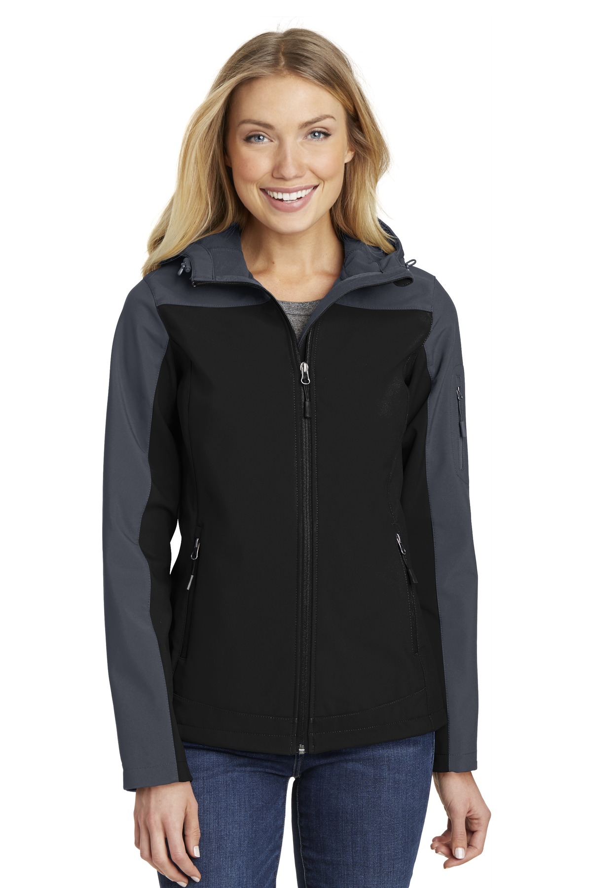 Port Authority ®  Ladies Hooded Core Soft Shell Jacket. L335