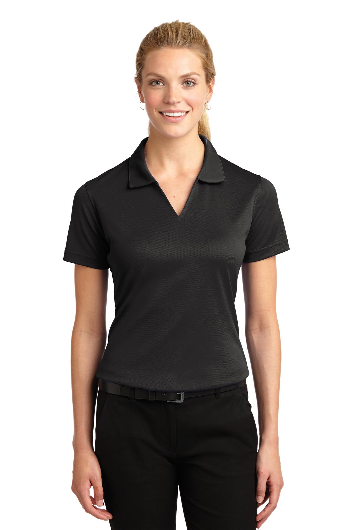 Sport-Tek ®  Ladies Dri-Mesh ®  V-Neck Polo.  L469