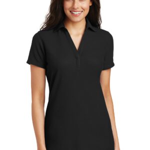Port Authority ®  Ladies Silk Touch ™  Y-Neck Polo. L5001