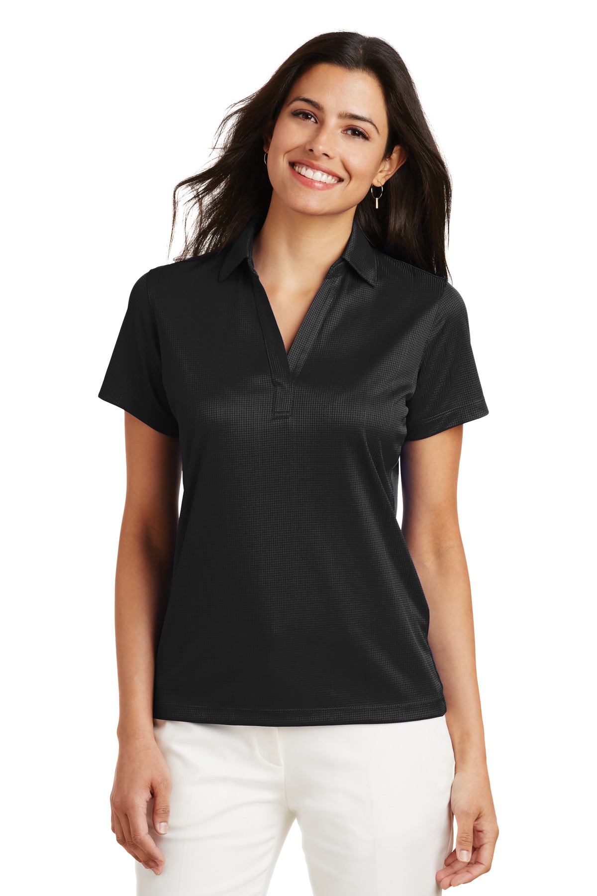 Port Authority ®  Ladies Performance Fine Jacquard Polo. L528