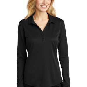 Port Authority  ®  Ladies Silk Touch  ™   Performance Long Sleeve Polo. L540LS