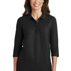 Port Authority ®  Ladies Silk Touch™ 3/4-Sleeve Polo. L562