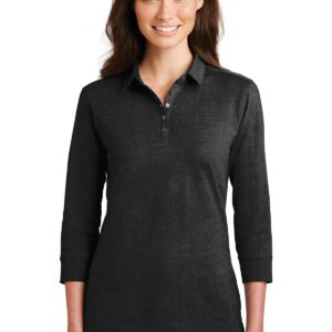 Port Authority ®  Ladies 3/4-Sleeve Meridian Cotton Blend Polo. L578