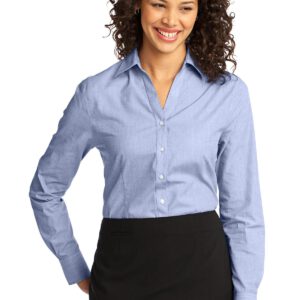 Port Authority ®  Ladies Crosshatch Easy Care Shirt. L640