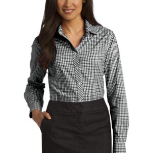 Port Authority ®  Ladies Long Sleeve Gingham Easy Care Shirt. L654