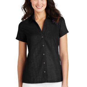 Port Authority ®  Ladies Textured Camp Shirt. L662