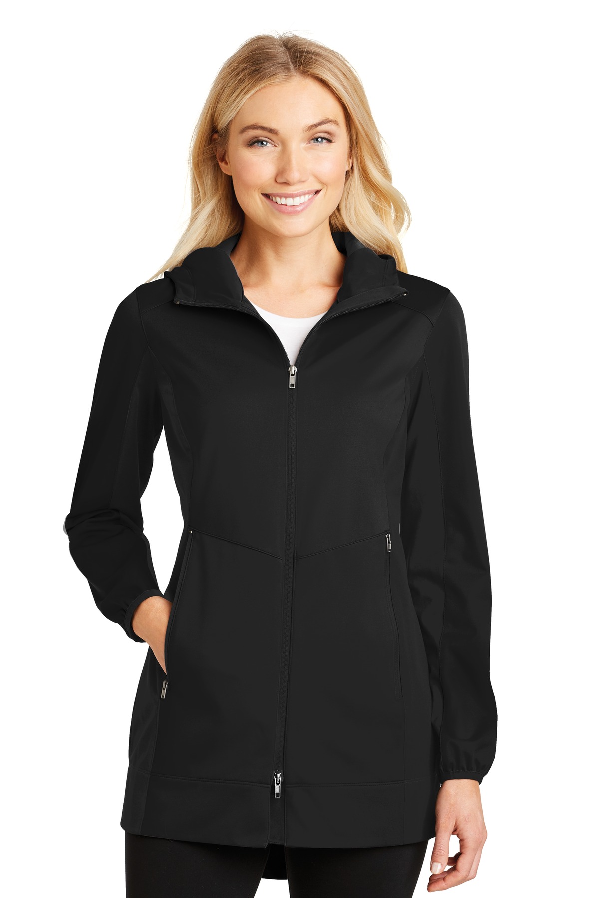 Port Authority ®  Ladies Active Hooded Soft Shell Jacket. L719