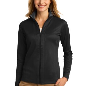 Port Authority ®  Ladies Vertical Texture Full-Zip Jacket. L805