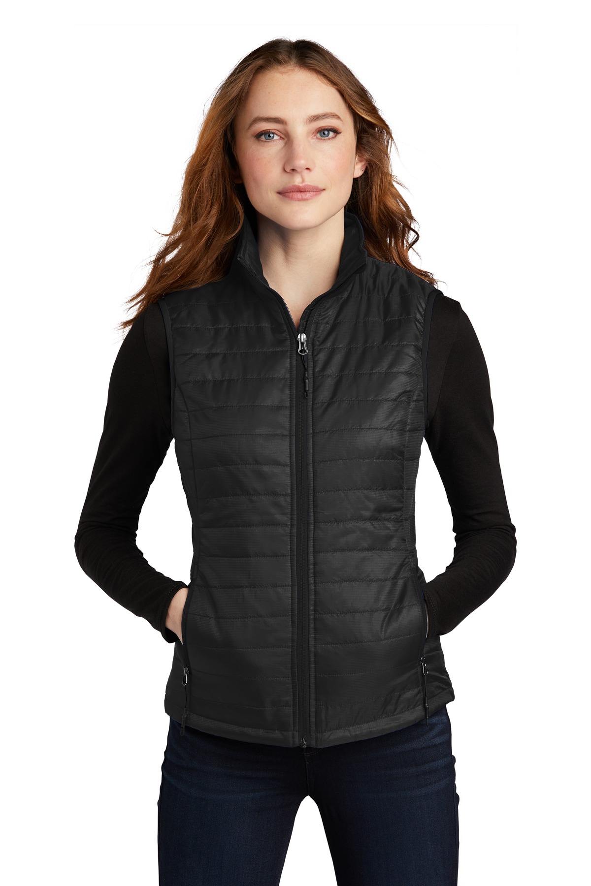 Port Authority  ®  Ladies Packable Puffy Vest L851