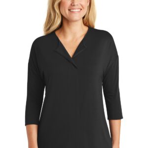Port Authority ®  Ladies Concept 3/4-Sleeve Soft Split Neck Top. LK5433