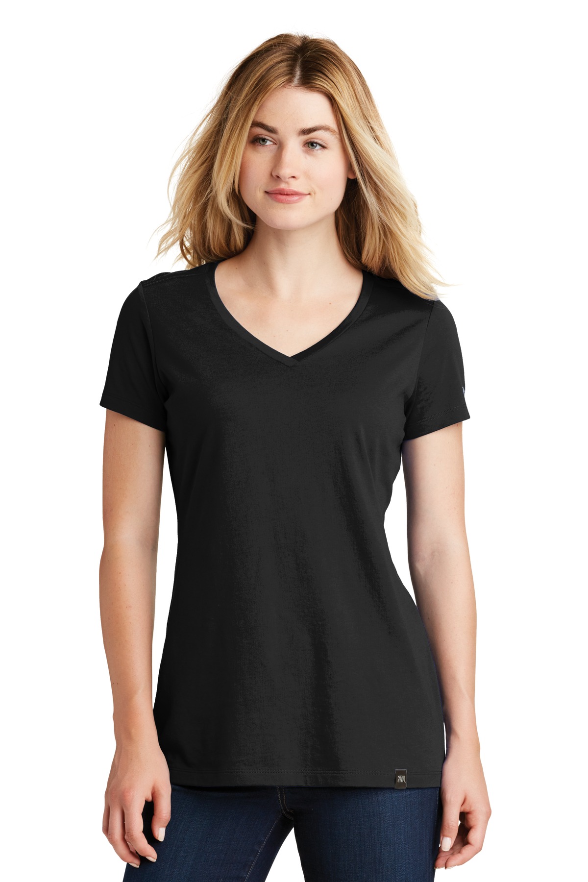 New Era  ®  Ladies Heritage Blend V-Neck Tee. LNEA101