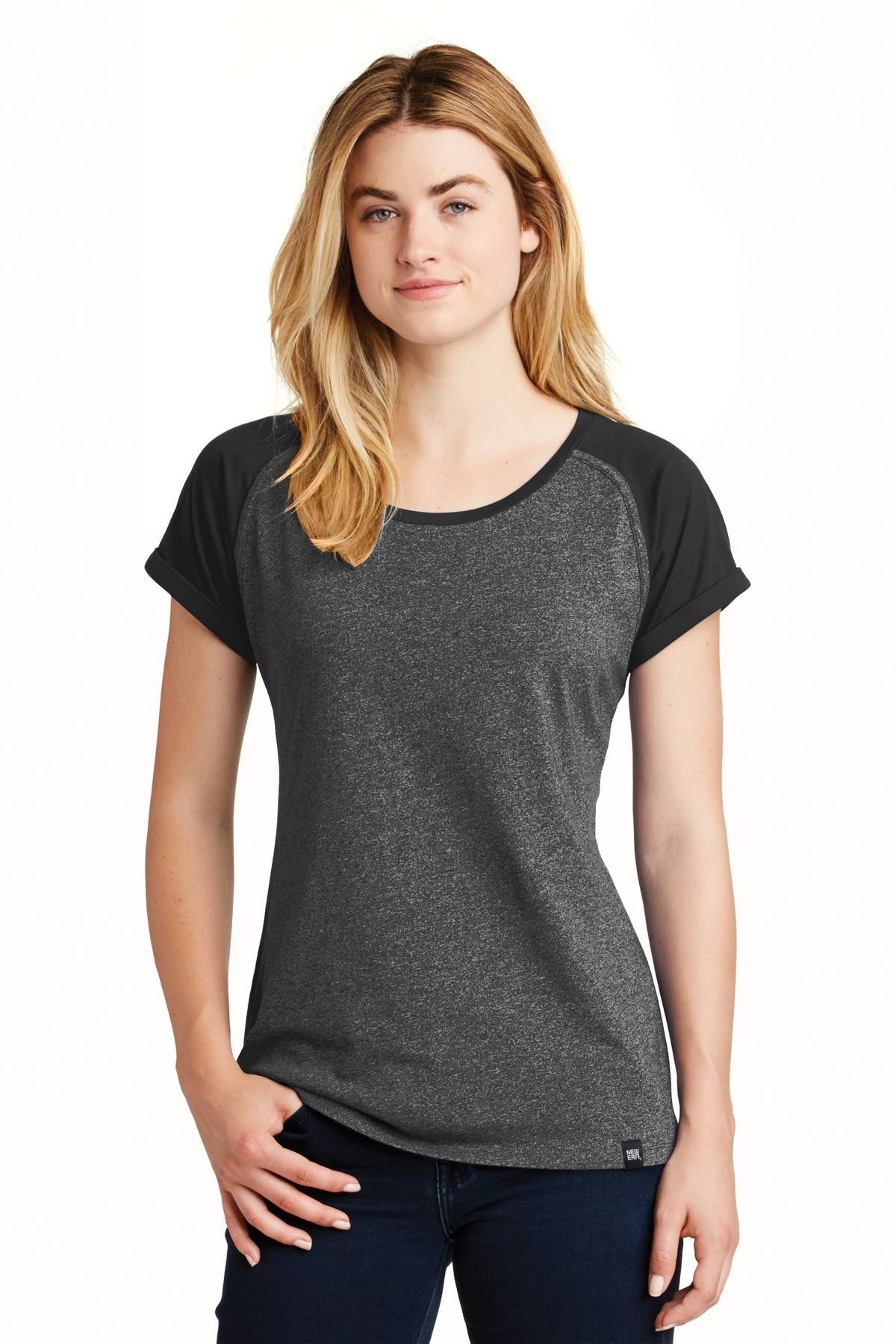 New Era  ®  Ladies Heritage Blend Varsity Tee. LNEA107