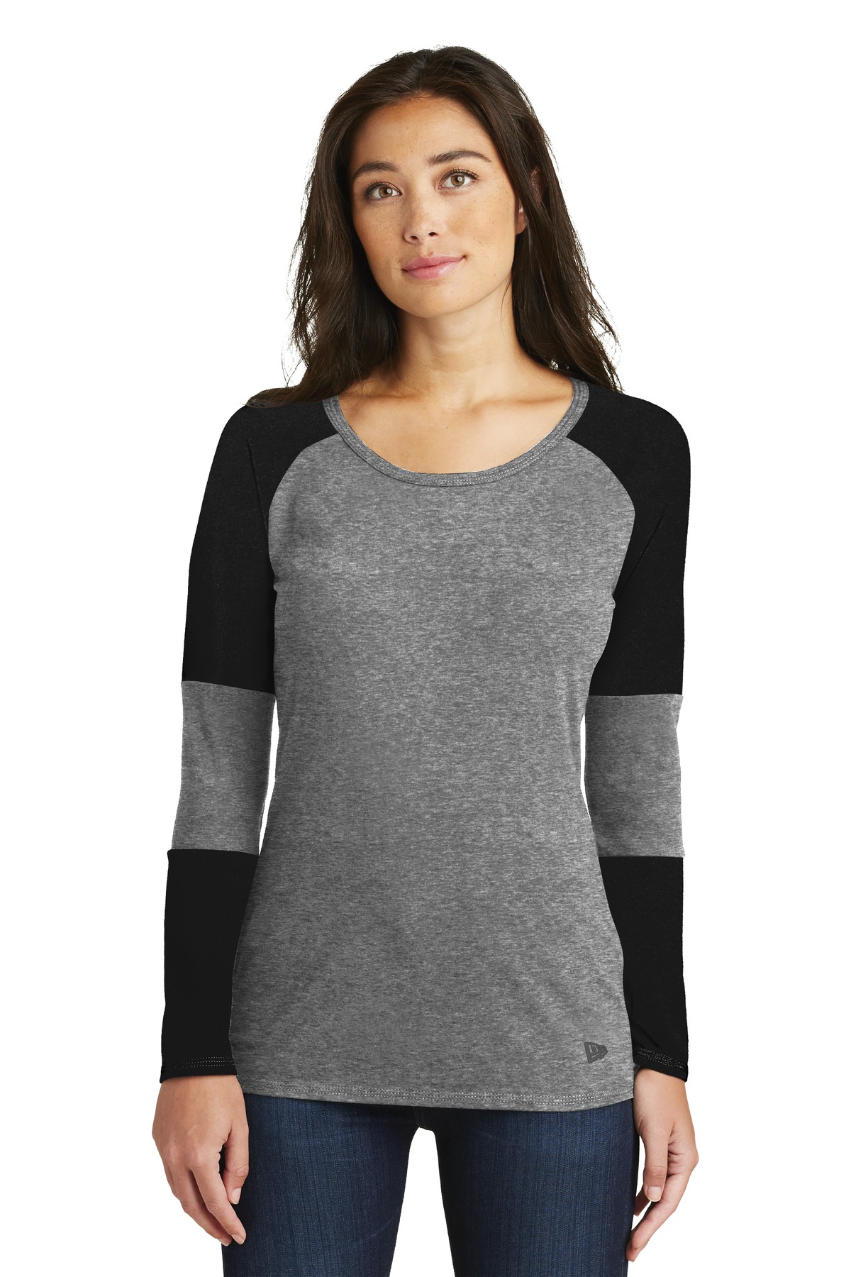 New Era  ®  Ladies Tri-Blend Performance Baseball Tee. LNEA132