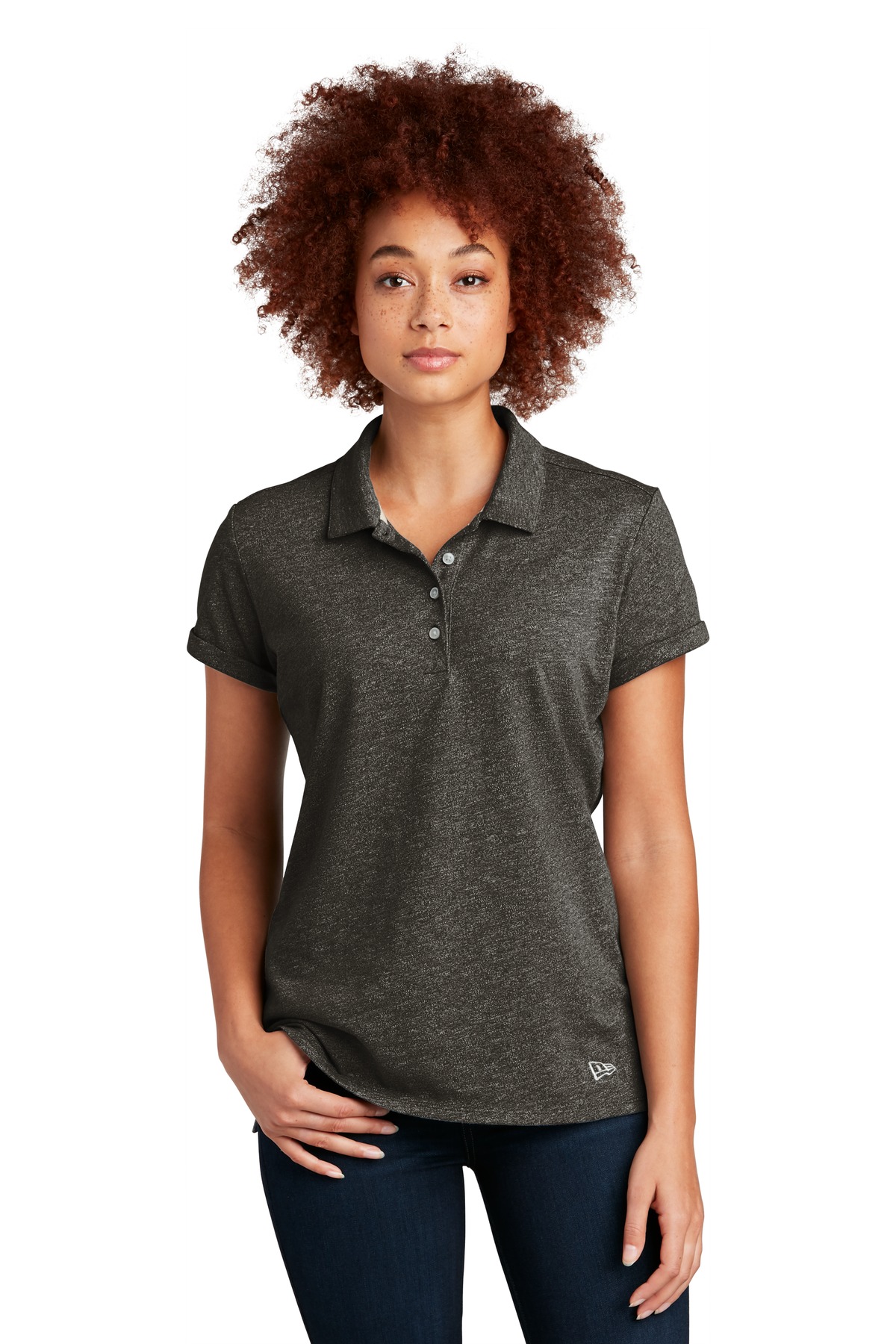 New Era  ®  Ladies Slub Twist Polo LNEA301