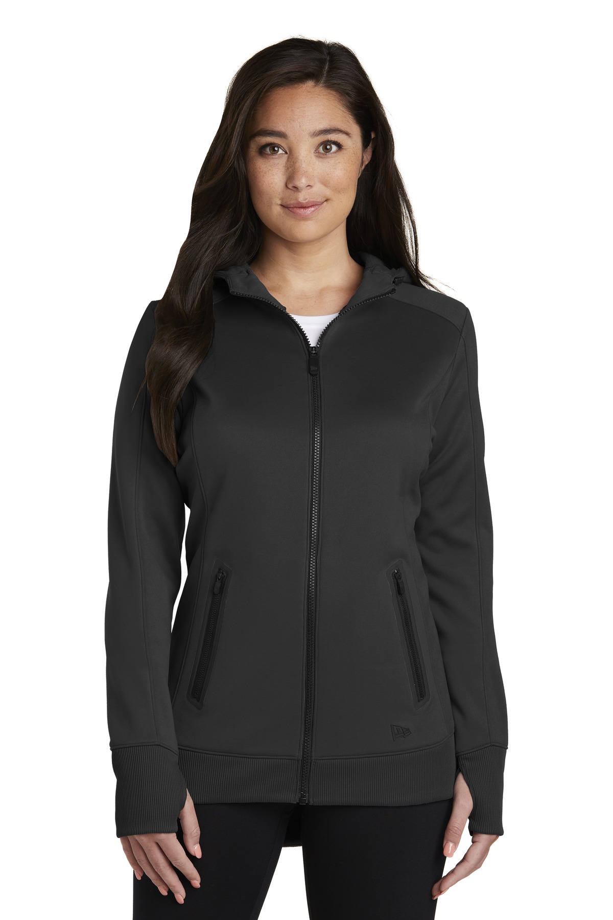 New Era  ®  Ladies Venue Fleece Full-Zip Hoodie. LNEA522