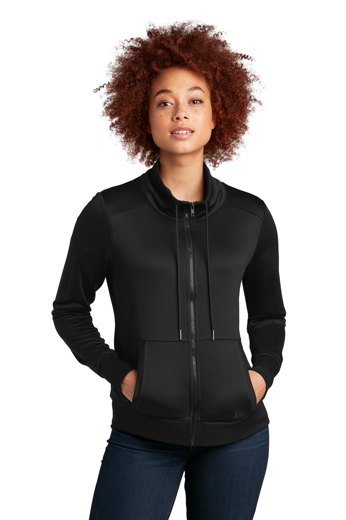 New Era  ®  Ladies Performance Terry Full-Zip Cowl LNEA530