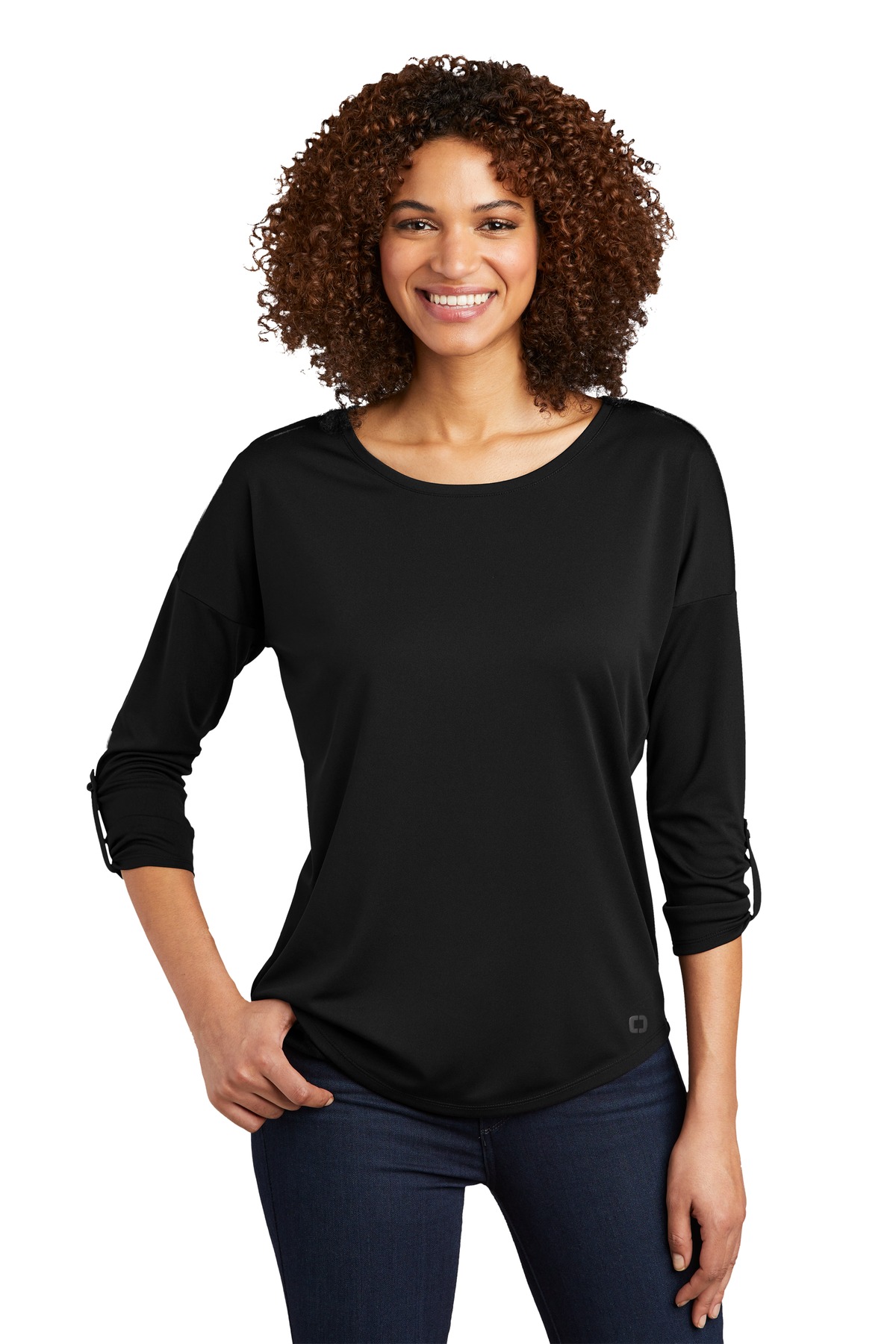 OGIO  ®  Ladies Gravitate Scoop 3/4-Sleeve . LOG141