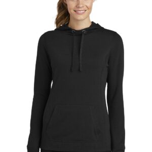 Sport-Tek  ®  Ladies PosiCharge  ®  Tri-Blend Wicking Fleece Hooded Pullover. LST296