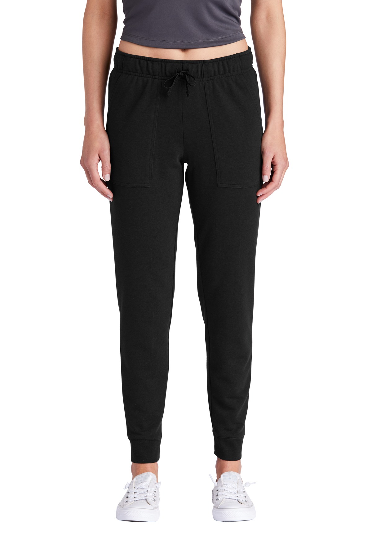 Sport-Tek  ®  Ladies PosiCharge  ®  Tri-Blend Wicking Fleece Jogger LST299