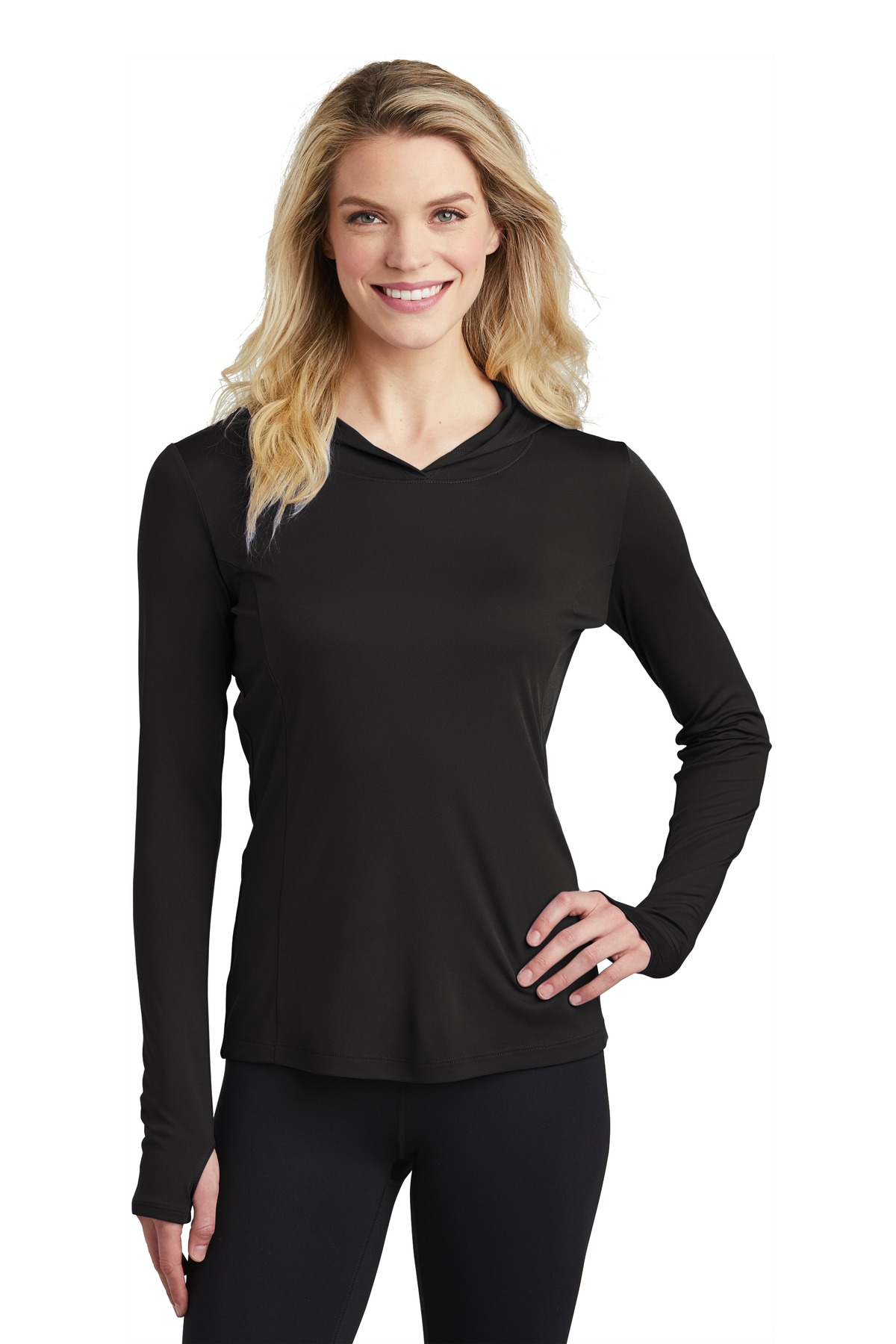 Sport-Tek  ®  Ladies PosiCharge  ®  Competitor  ™  Hooded Pullover. LST358