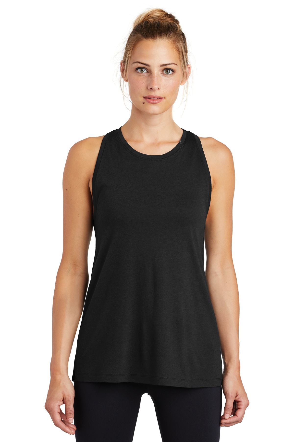 Sport-Tek  ®  Ladies PosiCharge  ®  Tri-Blend Wicking Tank. LST402