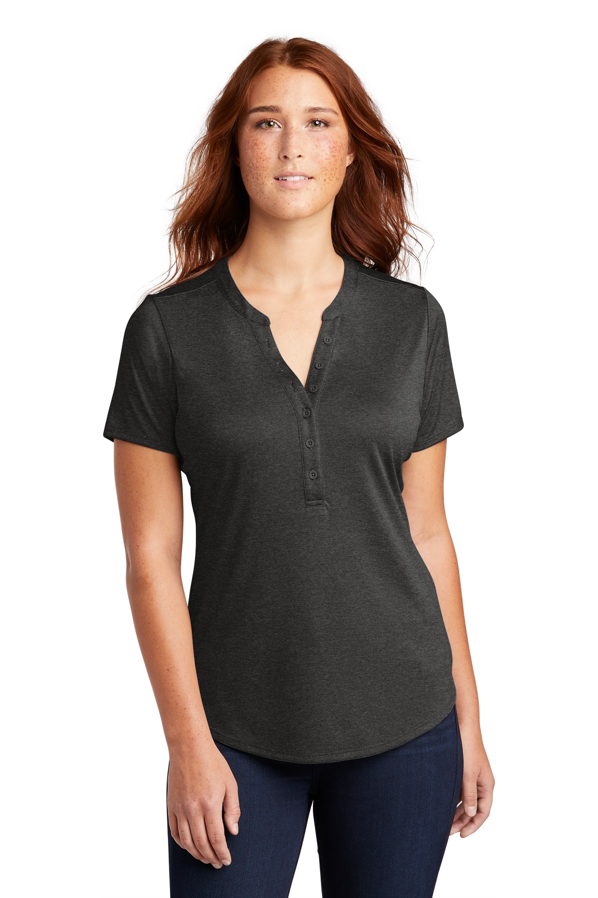 Sport-Tek  ®  Ladies Endeavor Henley. LST468