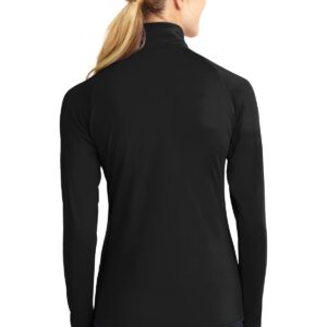 Sport-Tek ®  Ladies Sport-Wick ®  Stretch 1/2-Zip Pullover. LST850