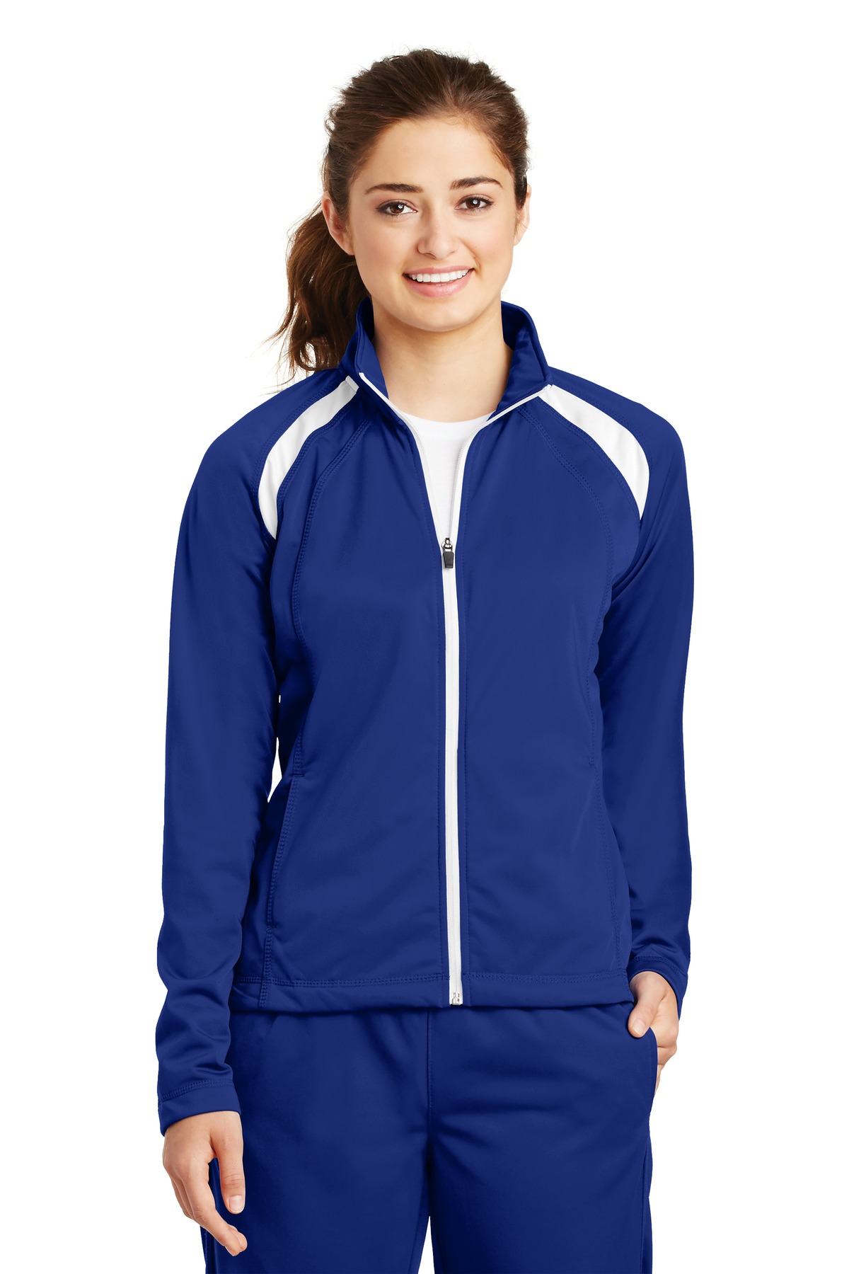 Sport-Tek ®  Ladies Tricot Track Jacket. LST90