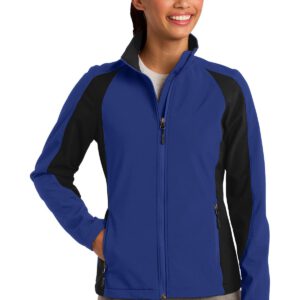 Sport-Tek ®  Ladies Colorblock Soft Shell Jacket. LST970