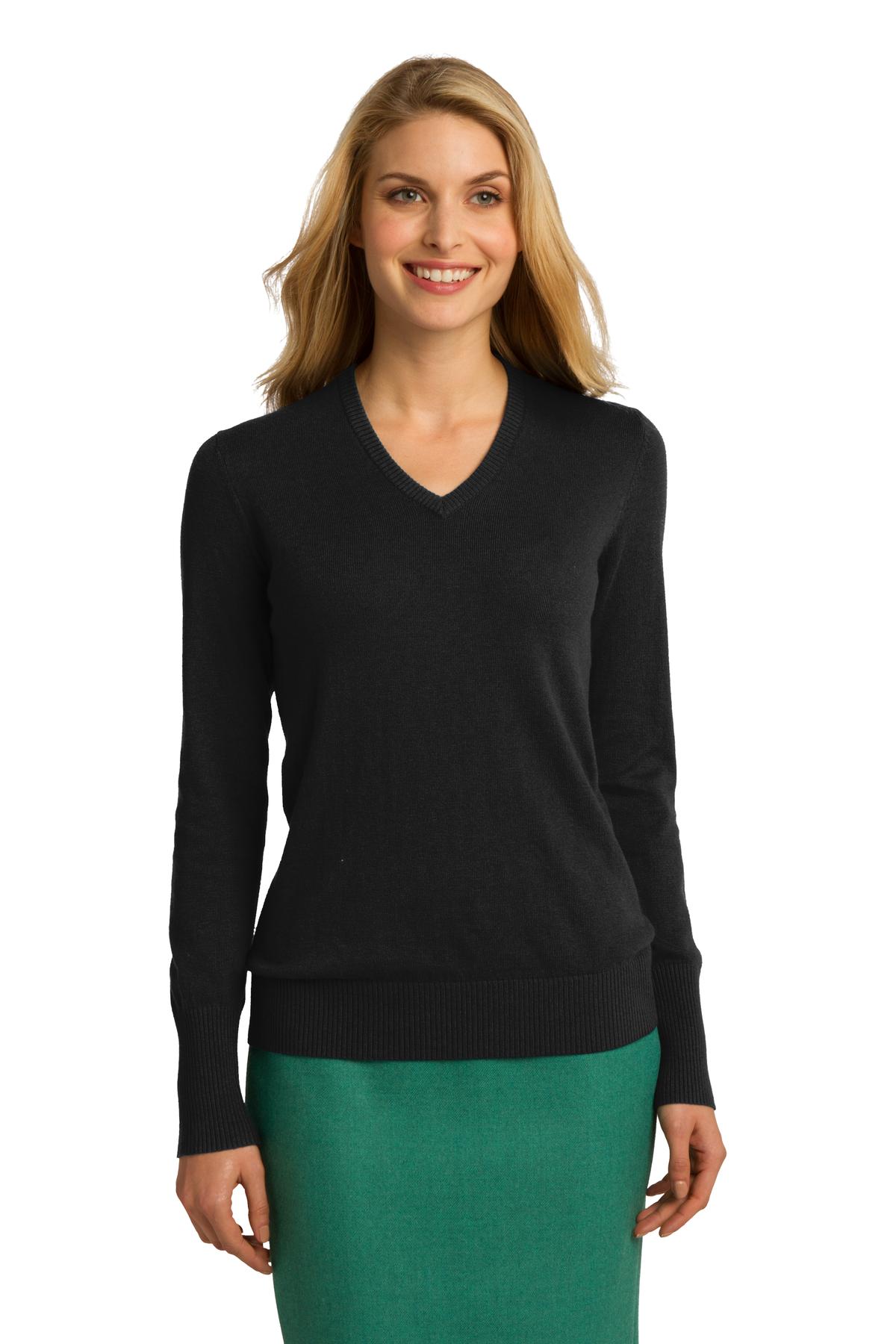 Port Authority ®  Ladies V-Neck Sweater. LSW285