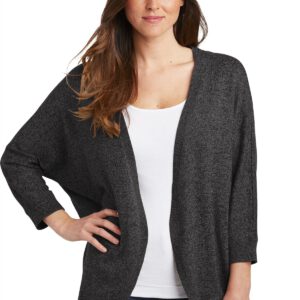 Port Authority  ®  Ladies Marled Cocoon Sweater. LSW416