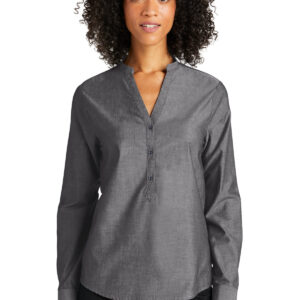 Port Authority ®  Ladies Long Sleeve Chambray Easy Care Shirt LW382