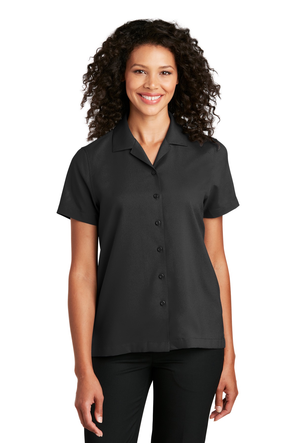 Port Authority  ®  Ladies Short Sleeve Performance Staff Shirt LW400