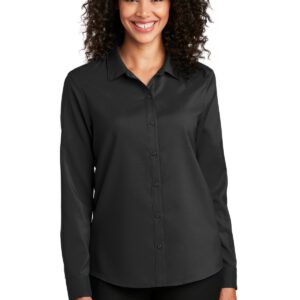 Port Authority  ®  Ladies Long Sleeve Performance Staff Shirt LW401