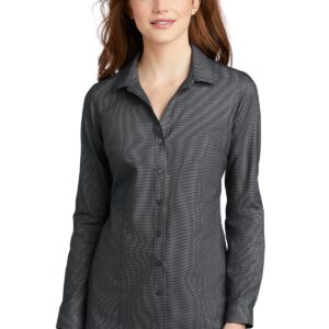 Port Authority  ®  Ladies Pincheck Easy Care Shirt LW645
