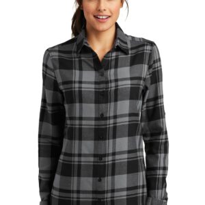 Port Authority ®  Ladies Plaid Flannel Tunic . LW668