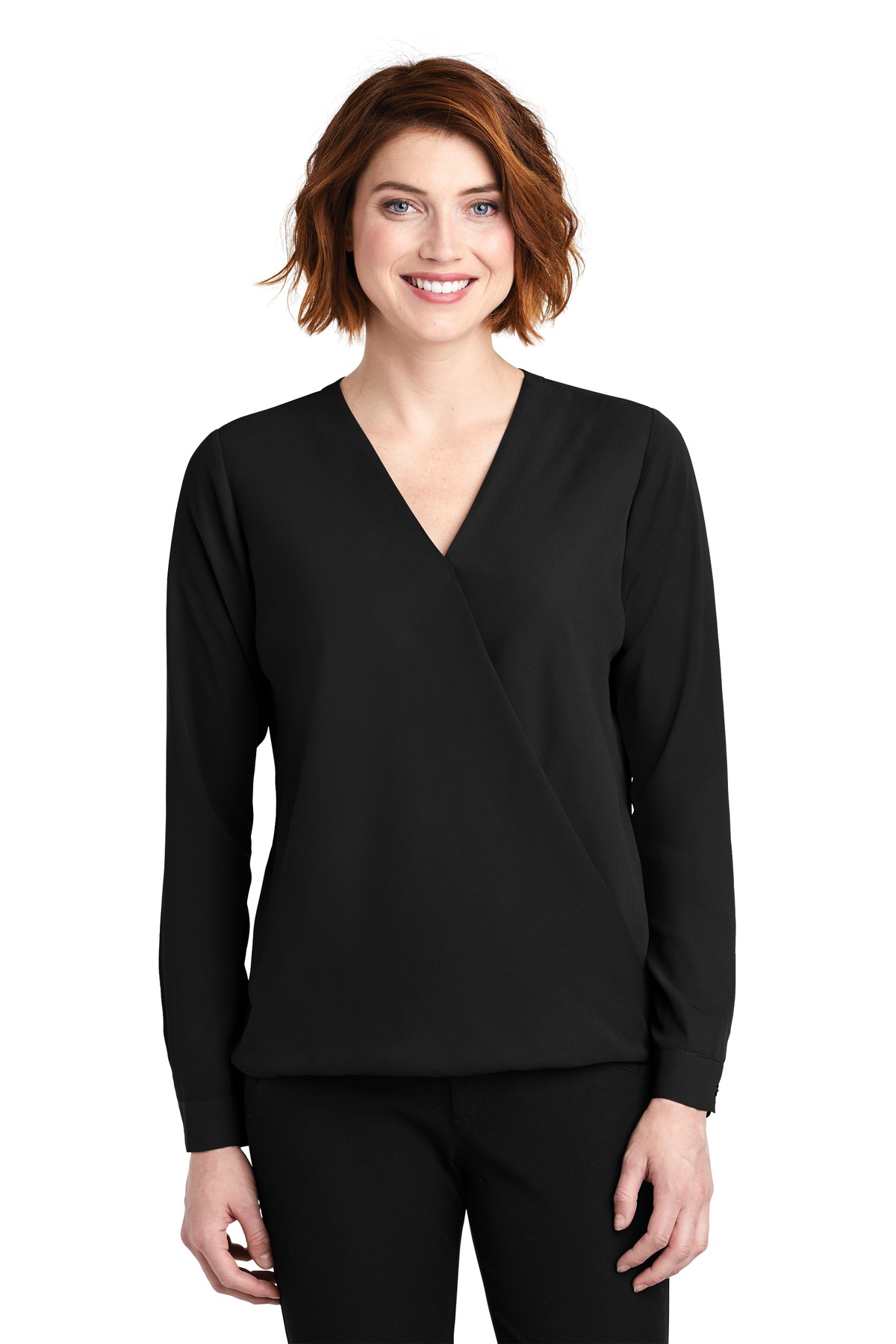 Port Authority  ®  Ladies Wrap Blouse. LW702