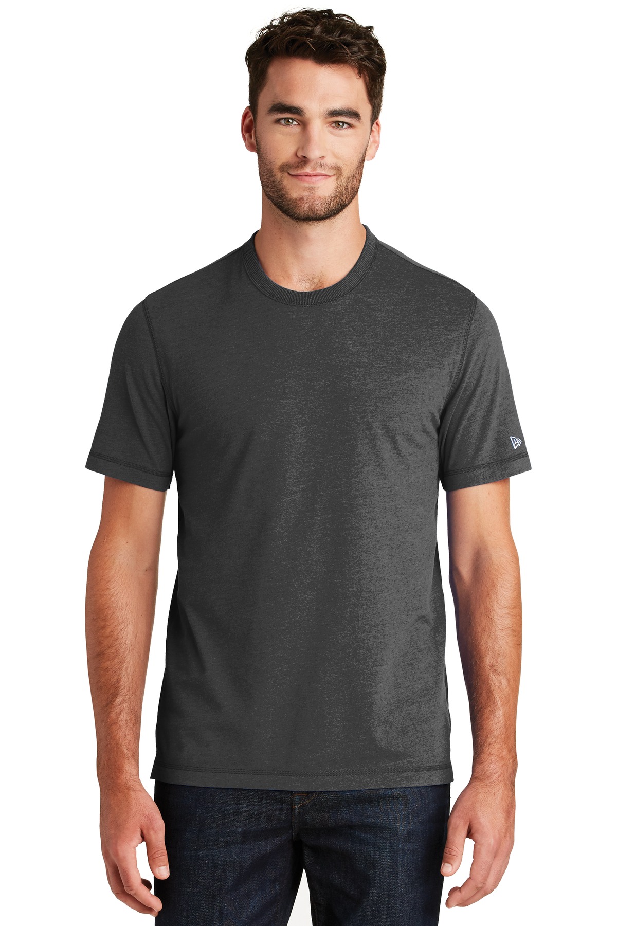 New Era  ®  Sueded Cotton Blend Crew Tee. NEA120