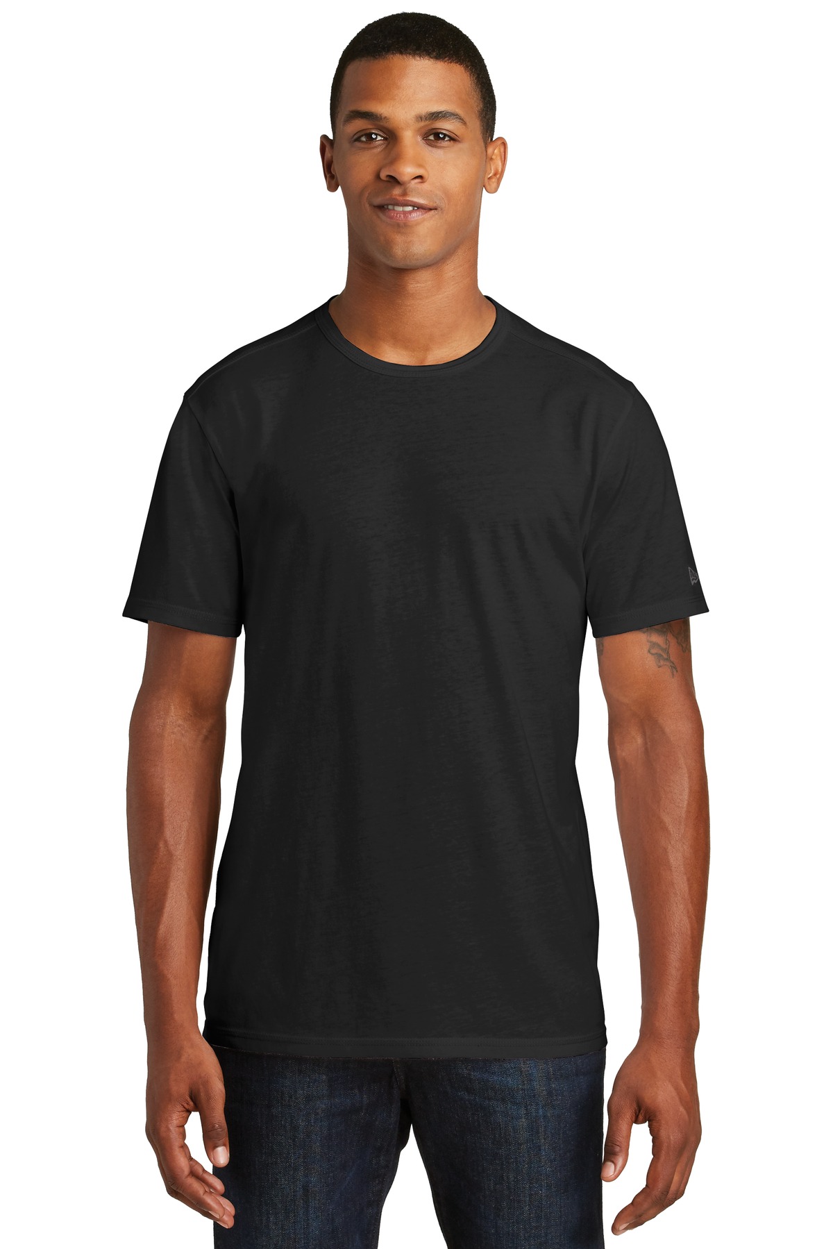 New Era  ®  Tri-Blend Performance Crew Tee. NEA130