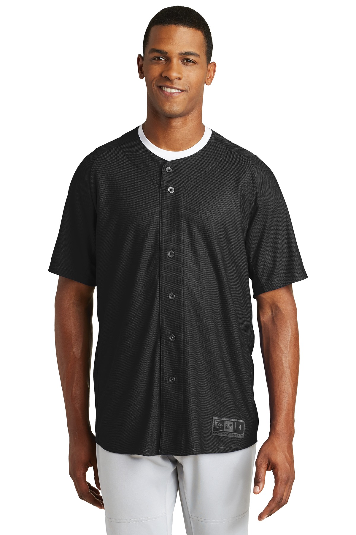 New Era  ®  Diamond Era Full-Button Jersey. NEA220