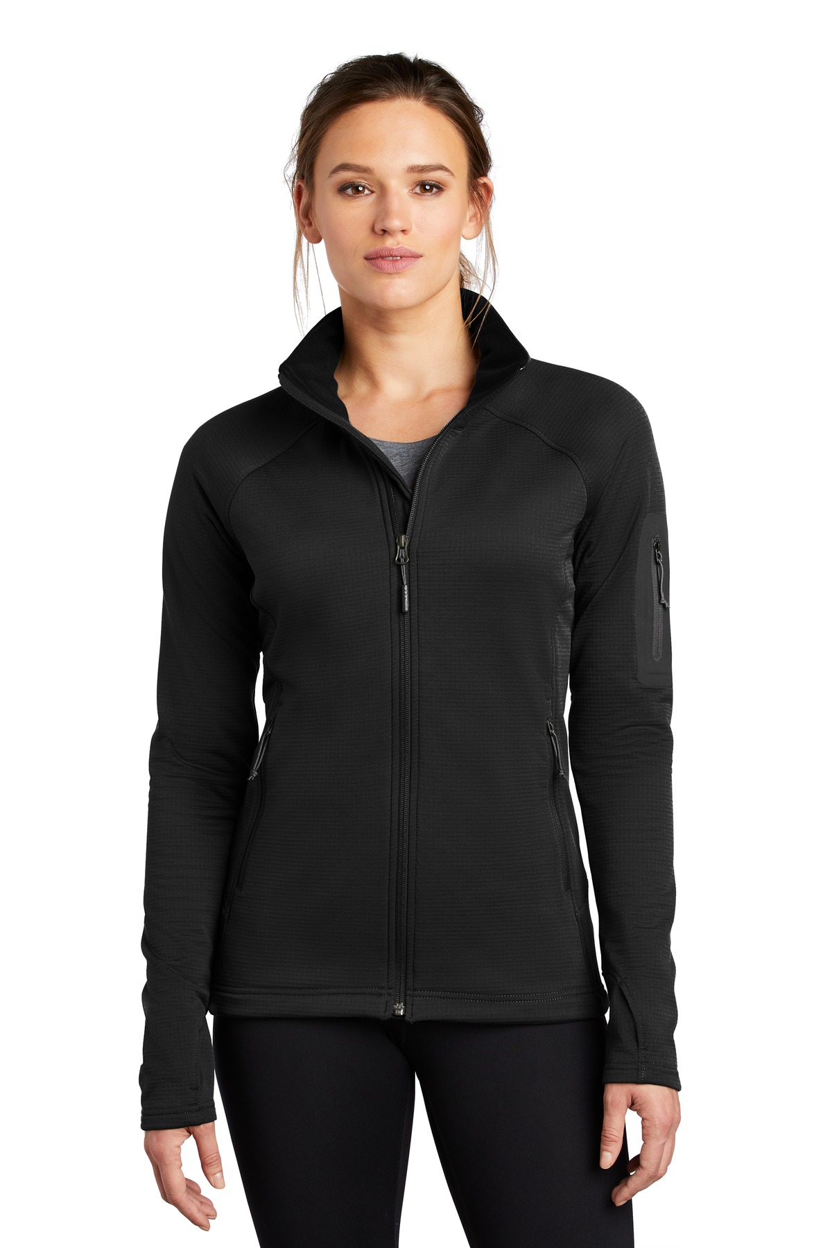 The North Face  ®  Ladies Mountain Peaks Full-Zip Fleece Jacket NF0A47FE