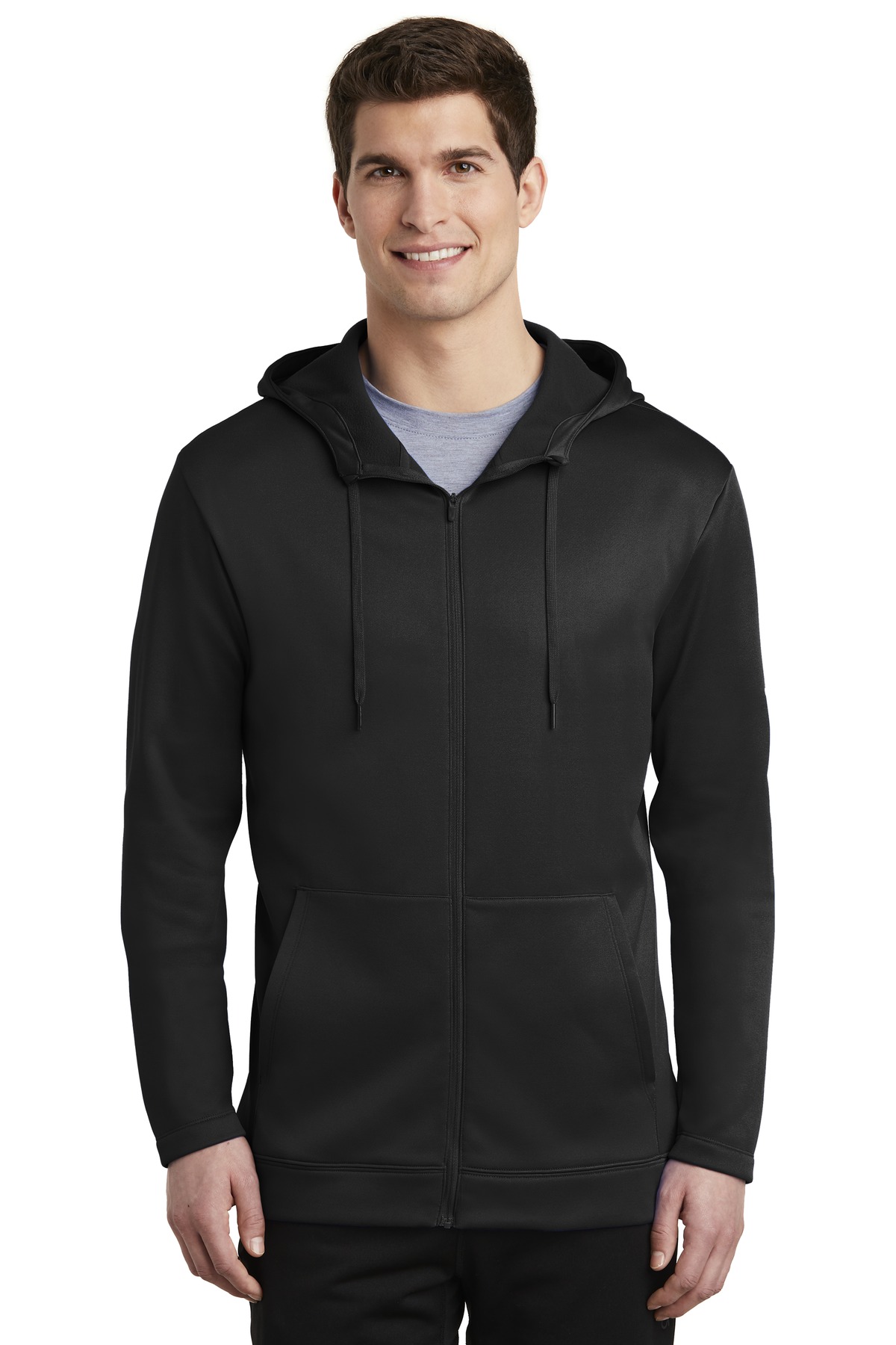 Nike Therma-FIT Full-Zip Fleece Hoodie. NKAH6259