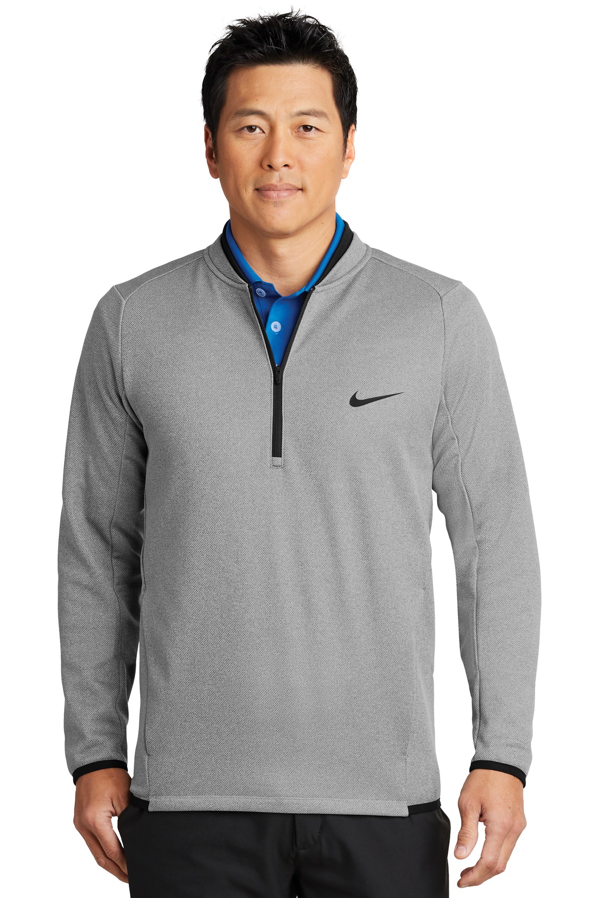 Nike Therma-FIT Textured Fleece 1/2-Zip. NKAH6267