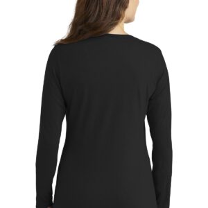 DISCONTINUED  Nike Ladies Core Cotton Long Sleeve Tee. NKCD7300