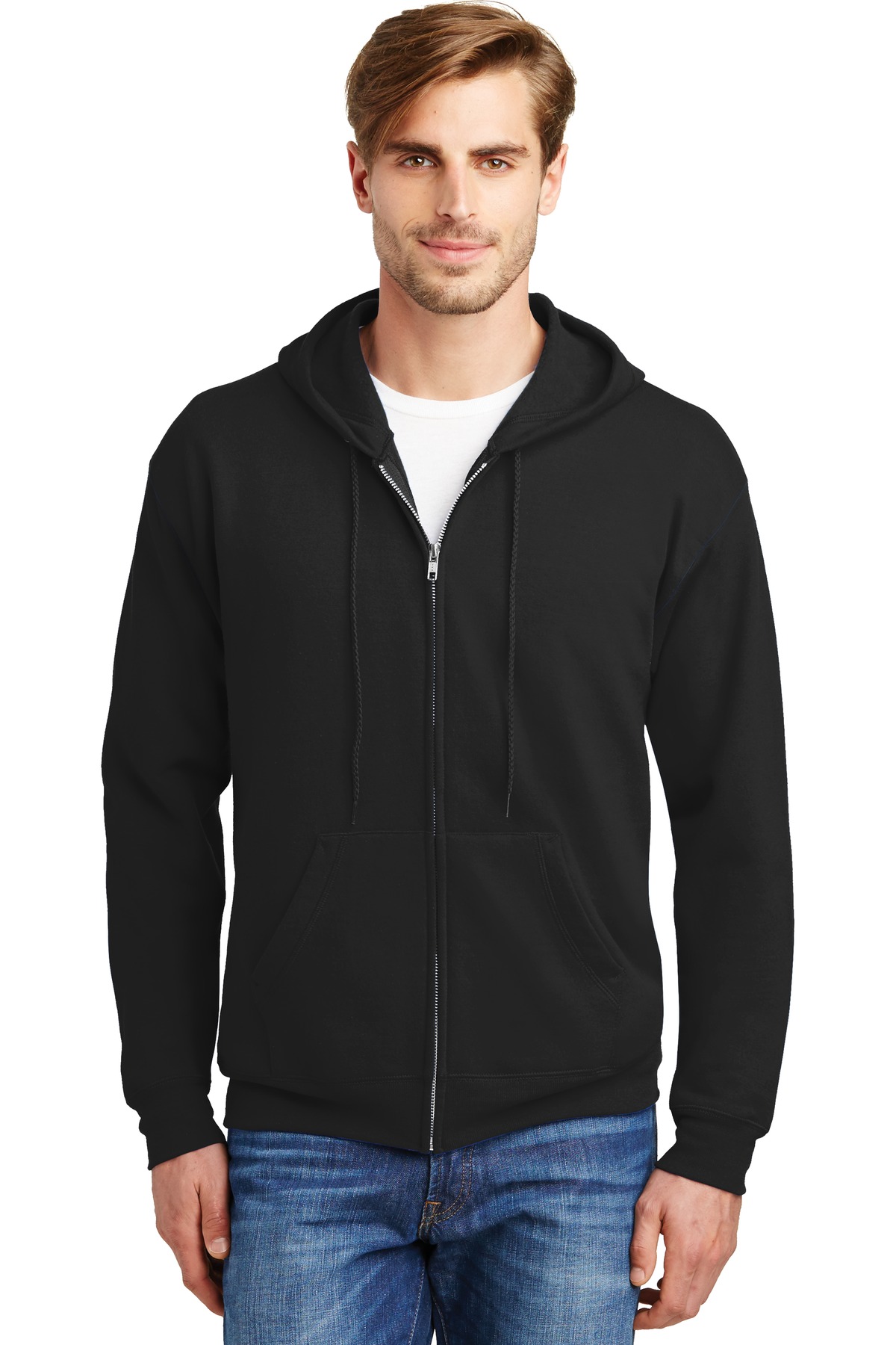 Hanes ®  - EcoSmart ®  Full-Zip Hooded Sweatshirt. P180