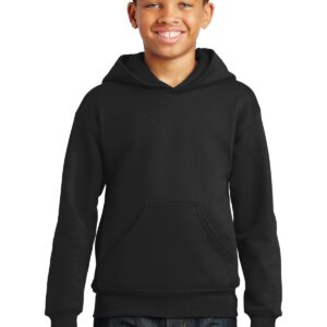Hanes ®  – Youth EcoSmart ®  Pullover Hooded Sweatshirt.  P470
