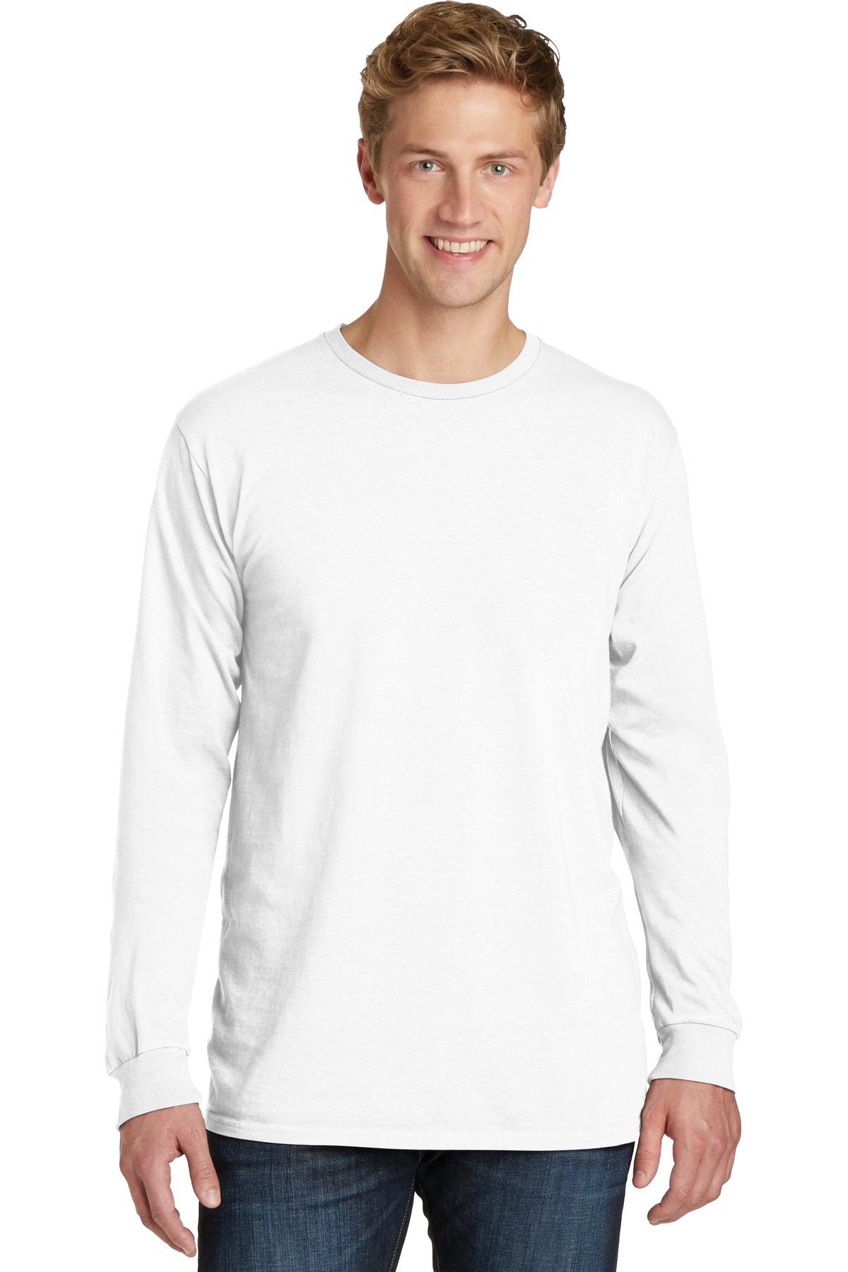 Port & Company ®  Beach Wash ™  Garment-Dyed Long Sleeve Tee PC099LS