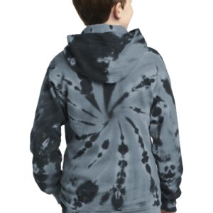 Port & Company ®  Youth Tie-Dye Pullover Hooded Sweatshirt. PC146Y